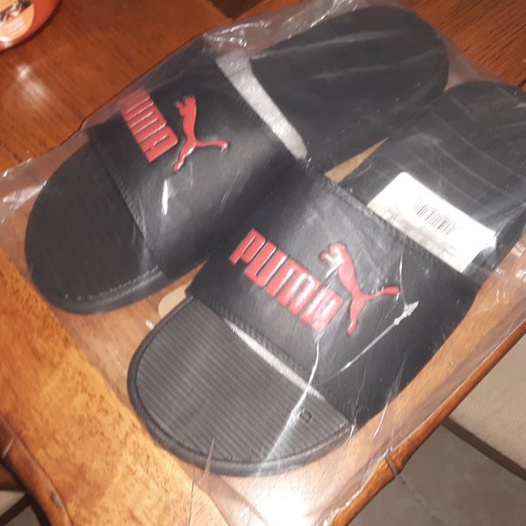 Puma Slides sandals flip flops shower shoes - Picture 3 of 5